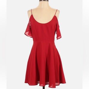 Kimchi Blue Red Mini Dress